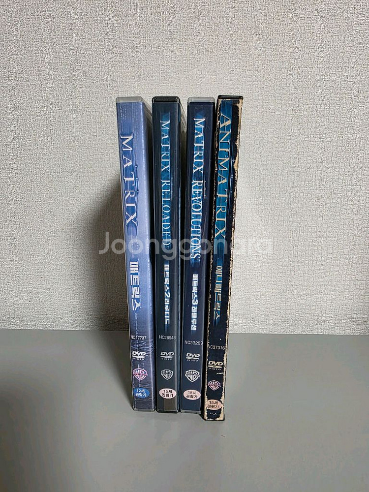 DVD 매트릭스 고전 영화 키아누 리브스 가상현실 SF--8