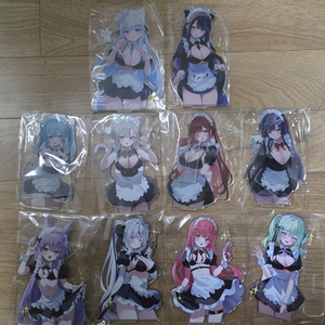 스텔라이브 아크릴 스탠드 모음