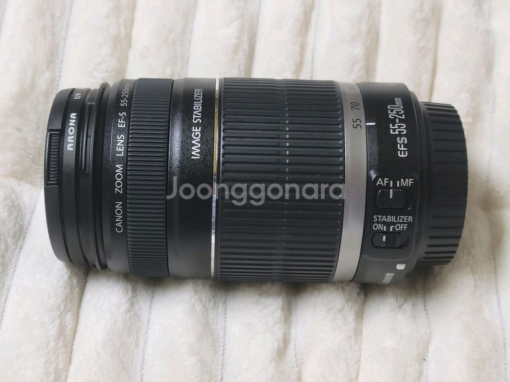 캐논 렌즈 EFS 55-250mm 망원렌즈 판매--0