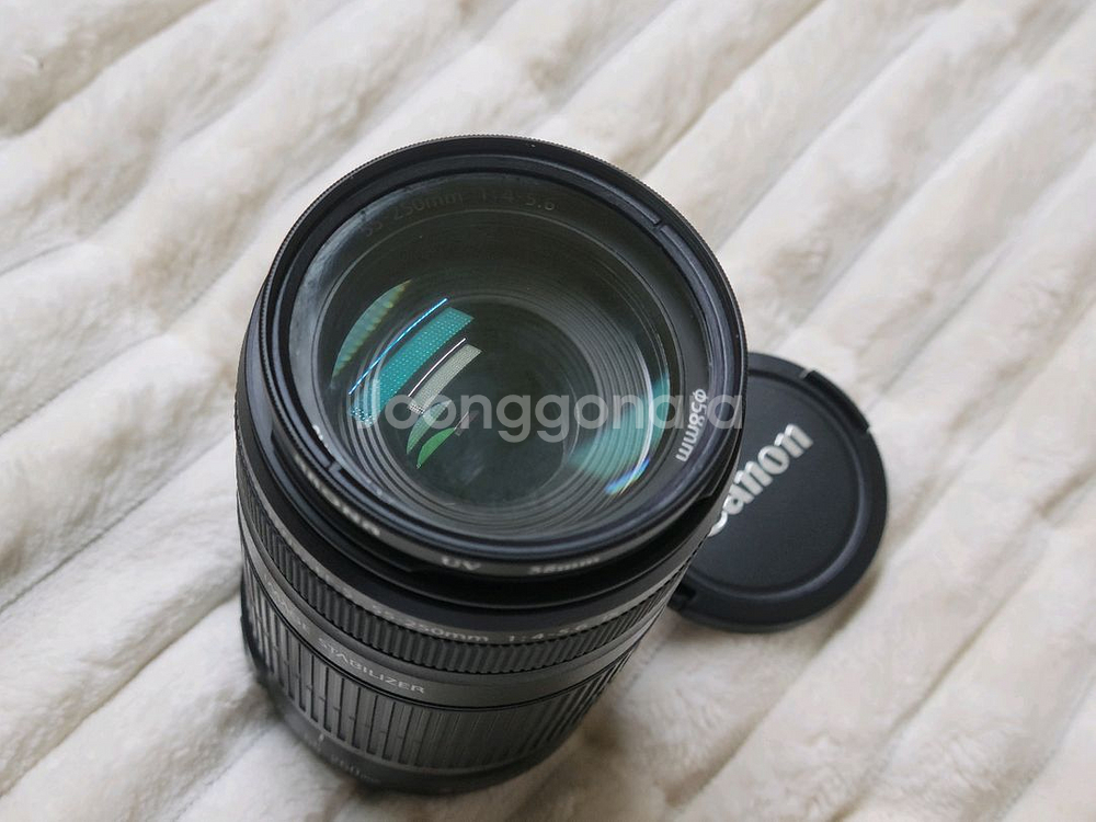 캐논 렌즈 EFS 55-250mm 망원렌즈 판매--1