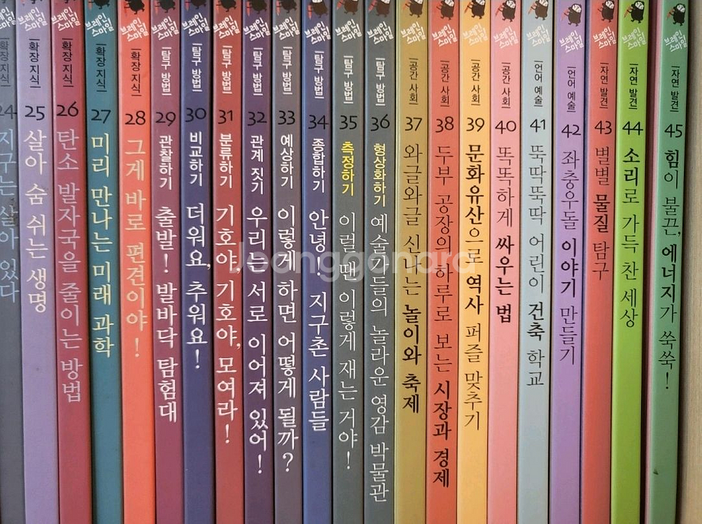 대교 브레인스마일 즐거운 탐구지식책--1