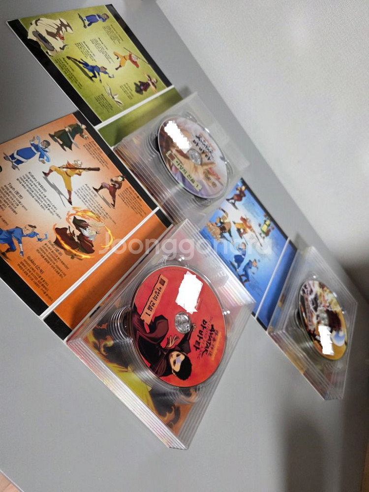 DVD 아바타아앙의전설 라스트에어벤더 고전 만화 애니--3