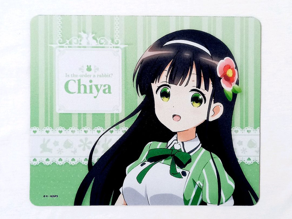 주문은토끼입니까 주문토끼 치야 샤로 마우스패드 이미지