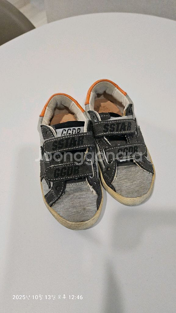 정품)유아 골든구스 스니커즈 25--1