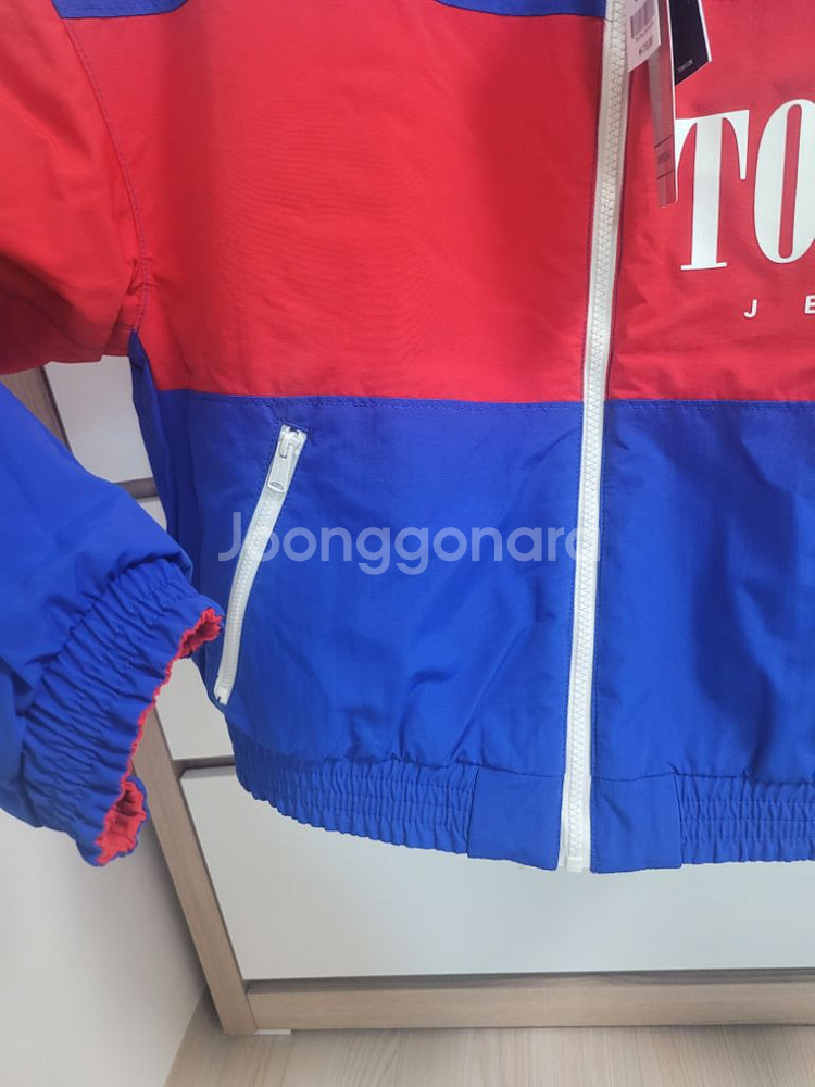 새상품)타미진스 여성 양면 셰르파플리스 뽀글이 숏점퍼--2