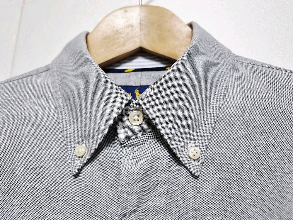 남성 폴로 POLO 멀티포니 옥스퍼드 긴팔 남방 셔츠--5