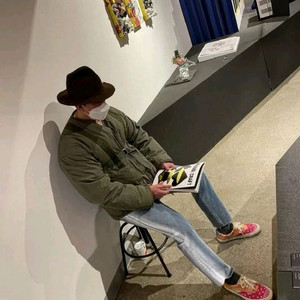 브이넥러브 사이드데님 M