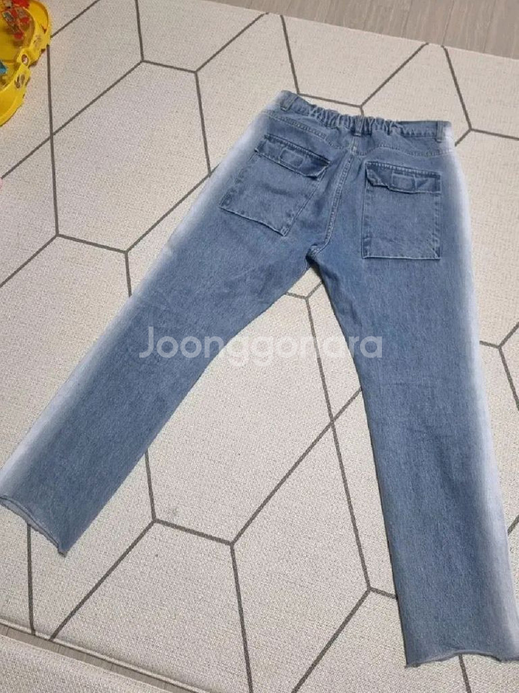 브이넥러브 사이드데님 M--1