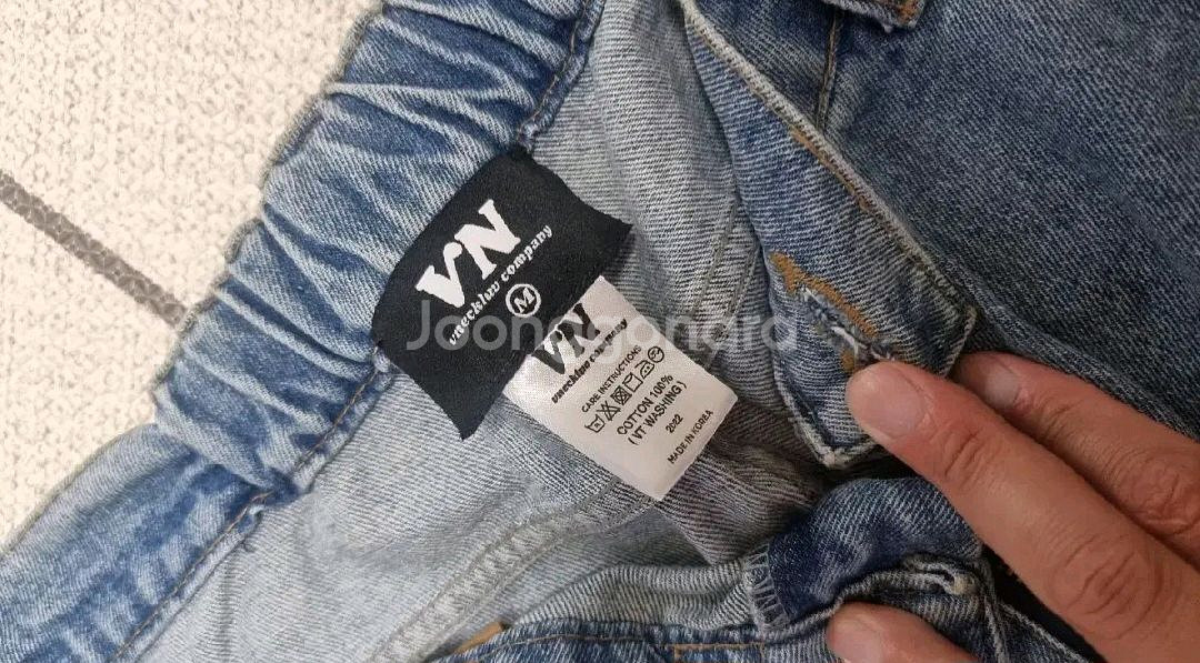 브이넥러브 사이드데님 M--2