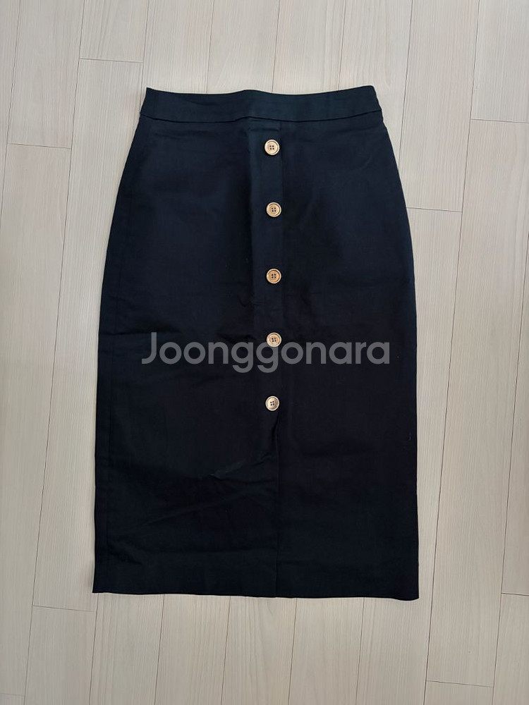 르뮈 스커트 S 네이비--0