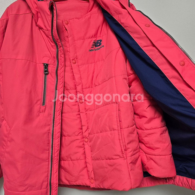 아우터[키즈140]뉴발란스 바람막이 누빔내피 점퍼 자켓--2