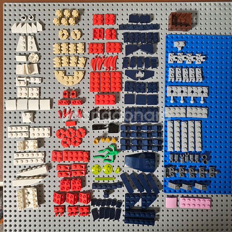 레고 31088 3in1 바닷속 상어 누락없음--3