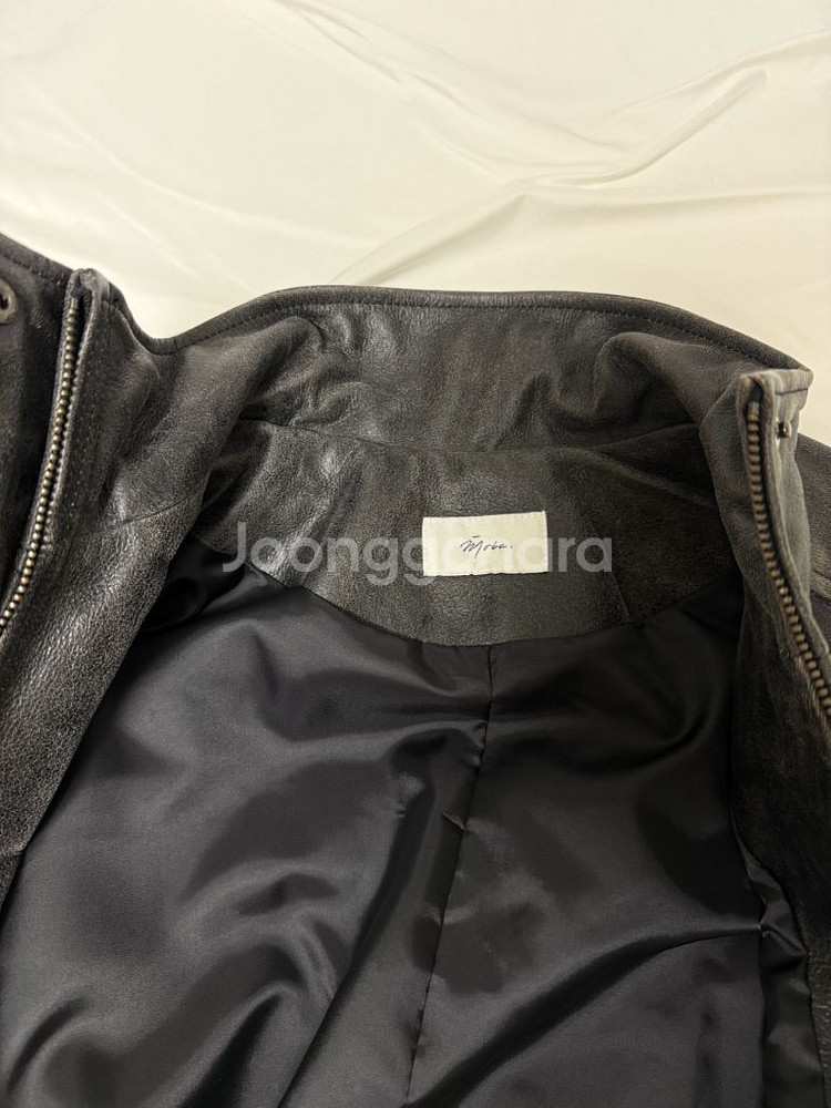모이아 빈티지 레더 점퍼 vintage leather--9