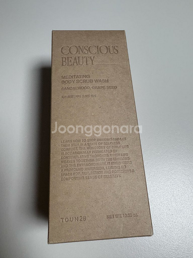 톤28 묵상 바디 스크럽 워시 300g 새제품--0