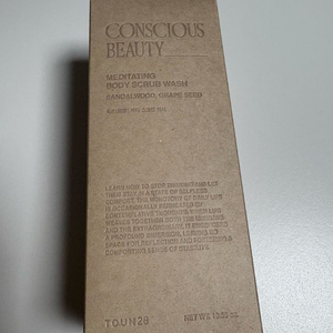 톤28 묵상 바디 스크럽 워시 300g 새제품