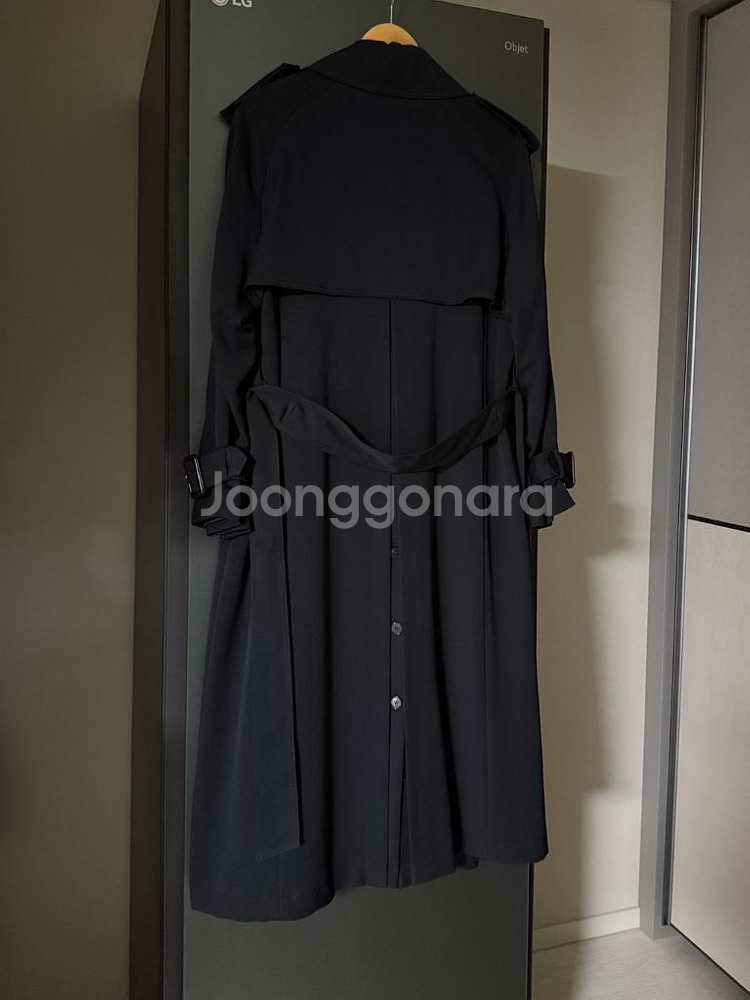 닐바이피 트렌치코트 블랙--7