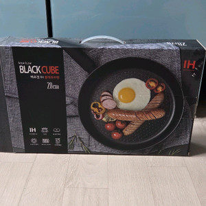 베르겐 IH 블랙큐브 프라이팬 28cm( 미개봉새제품)