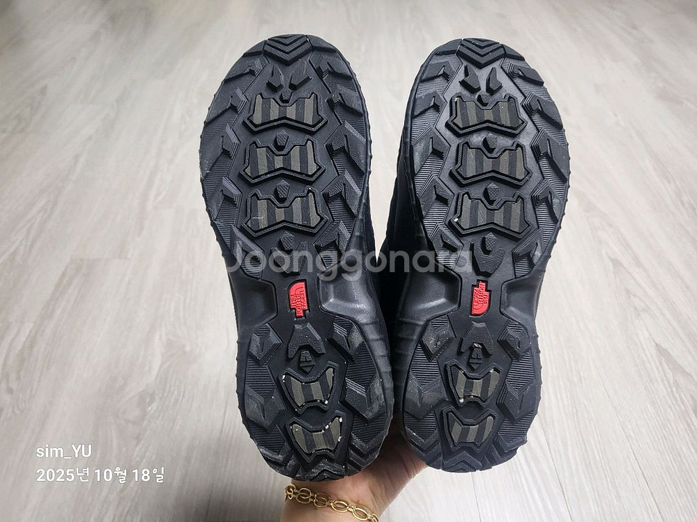 노스페이스 키즈 패딩 부츠 220--2