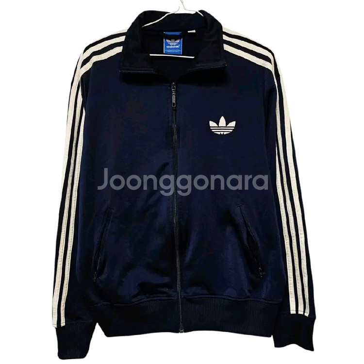 아디다스 구 파이어버드 네이비 져지 트랙탑 105--0