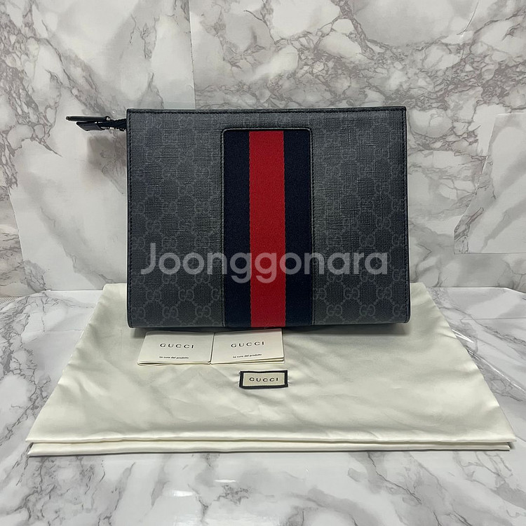 [OS] 구찌 GG 수프림 클러치--1