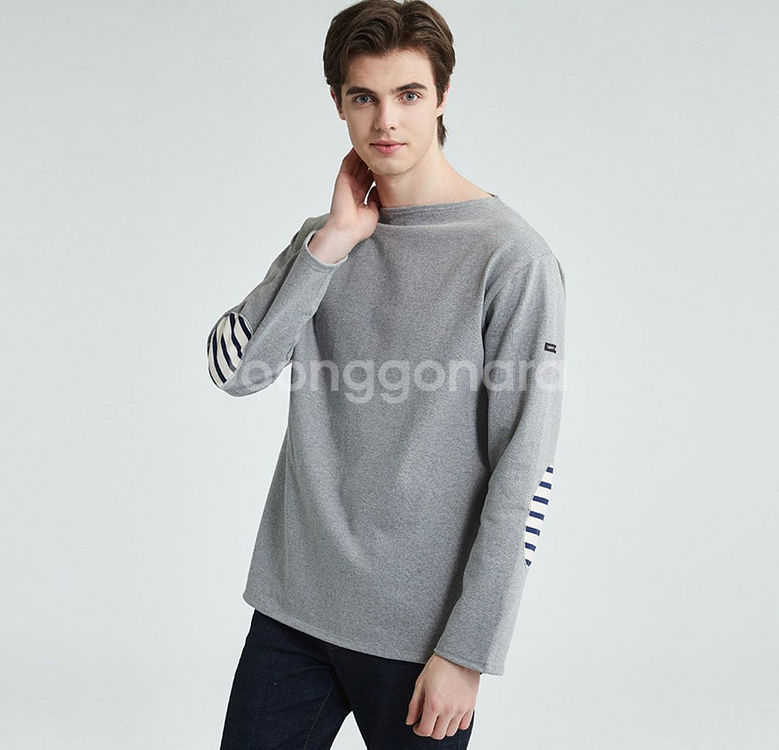 세인트제임스 길도 엘보패치 롱슬리브--0