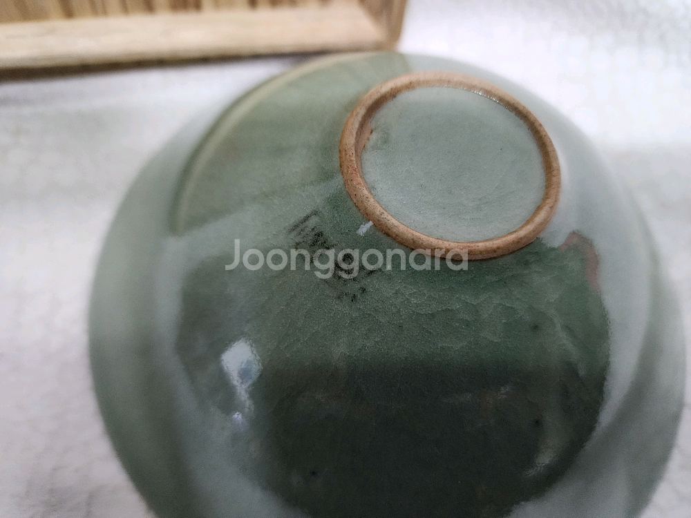 해강 유근형 고려청자 말찻잔 보이차다완--4