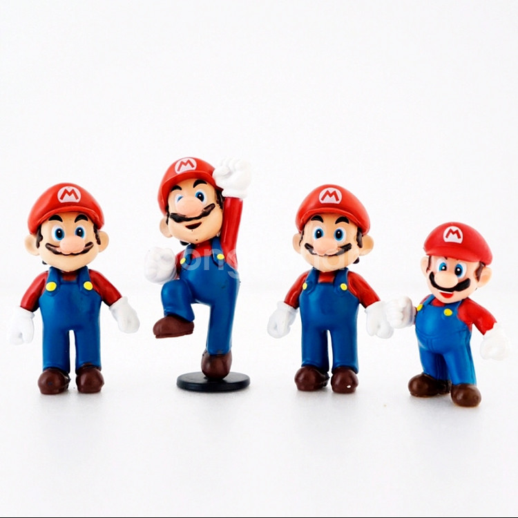 슈퍼마리오 미니어쳐 피규어 18종세트 인테리어 소품--2