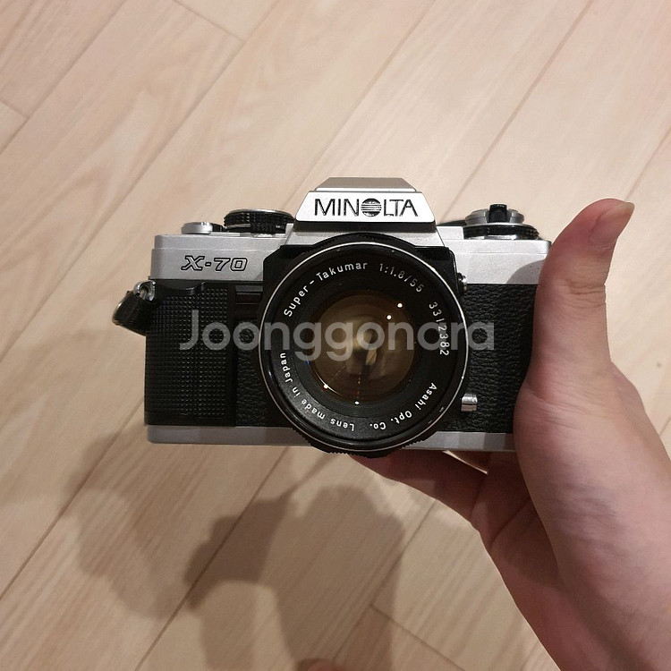 미놀타 필름카메라 x-70 슈퍼타쿠마 55mm f1.8--0