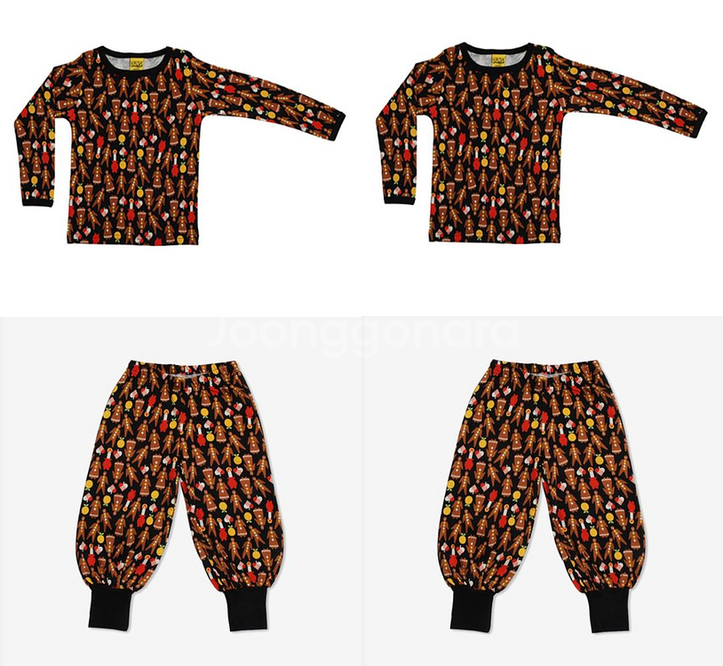 던스 진저브레드 긴팔 배기팬츠--0