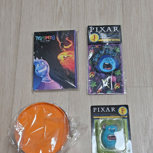 (미개봉) 픽사 해피쿠지 J상러버참 아트북 설리마그넷