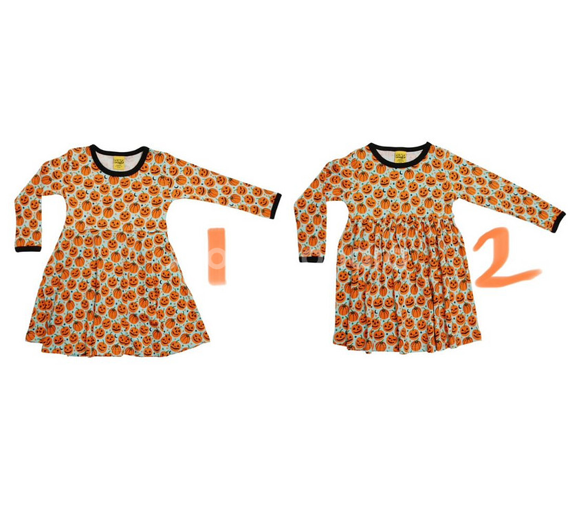 던스 호박 스케이터 게더 원피스--0