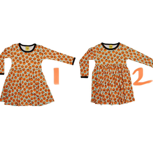 던스 호박 스케이터 게더 원피스