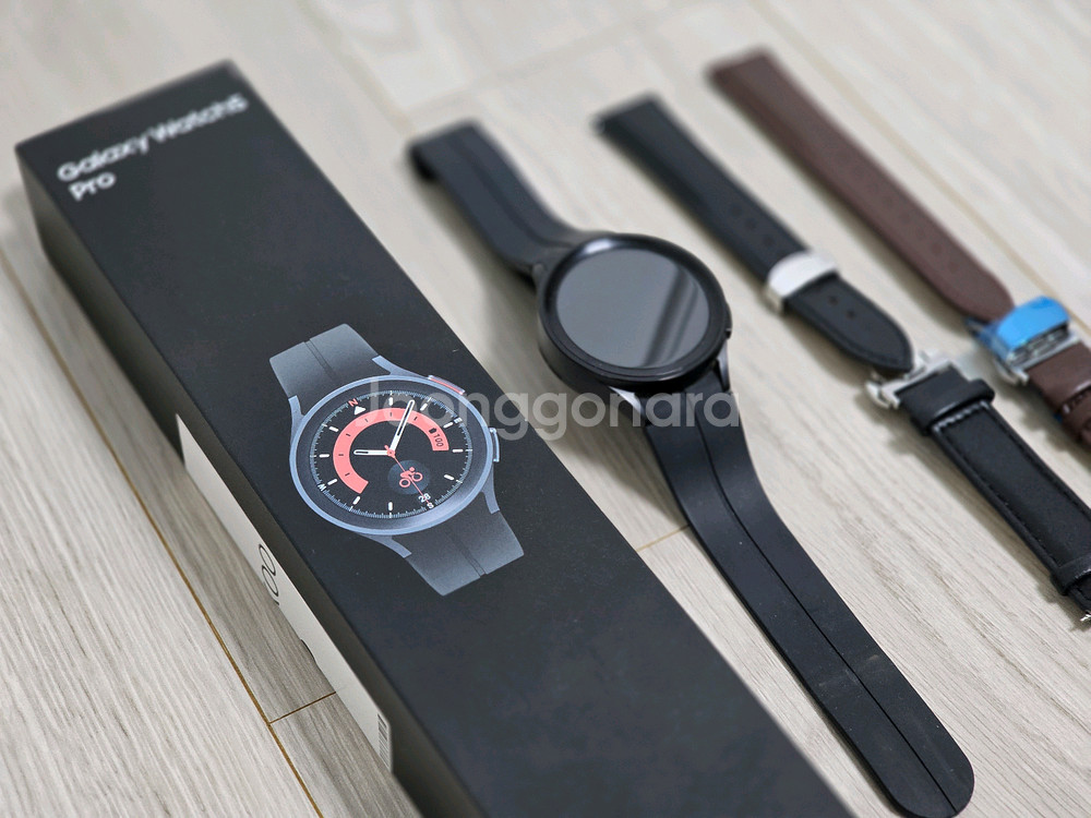 갤럭시 워치5 프로 SM-R920N 티타늄, 45mm,--0