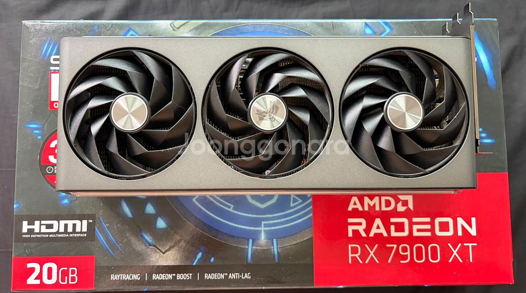 AMD 라데온 사파이어 RX7900XT nitro--0