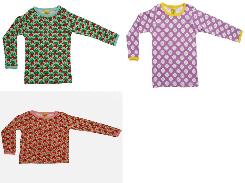 던스 순무 클로버 긴팔티셔츠--0