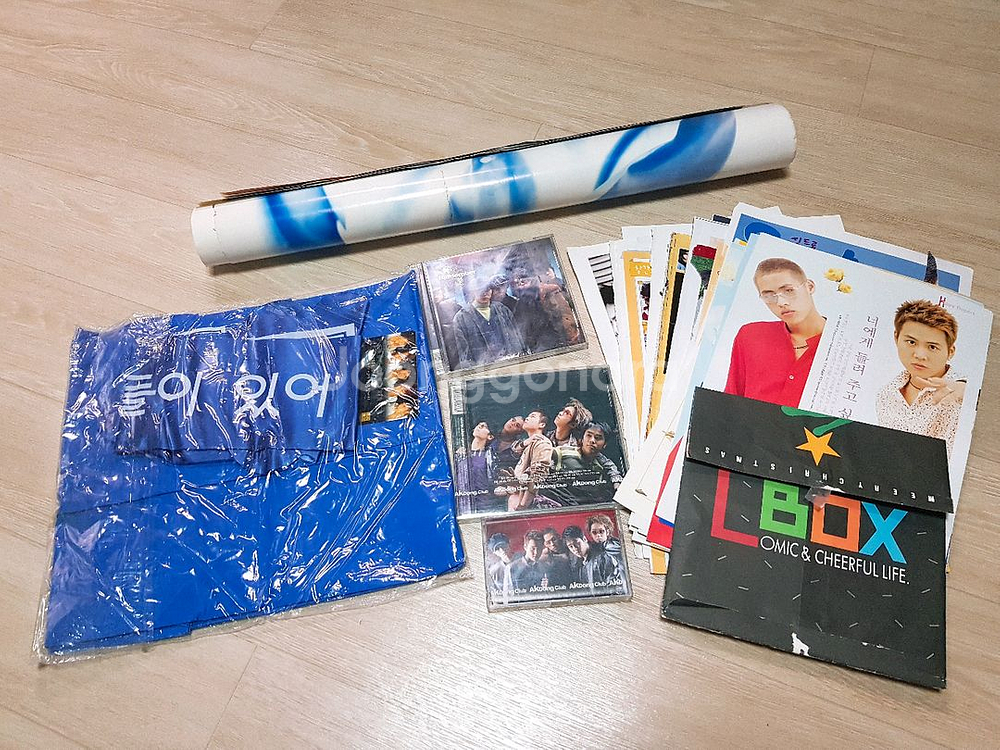 희귀 굿즈 악동클럽 공식 팬클럽 물품, CD, 잡지 등--0