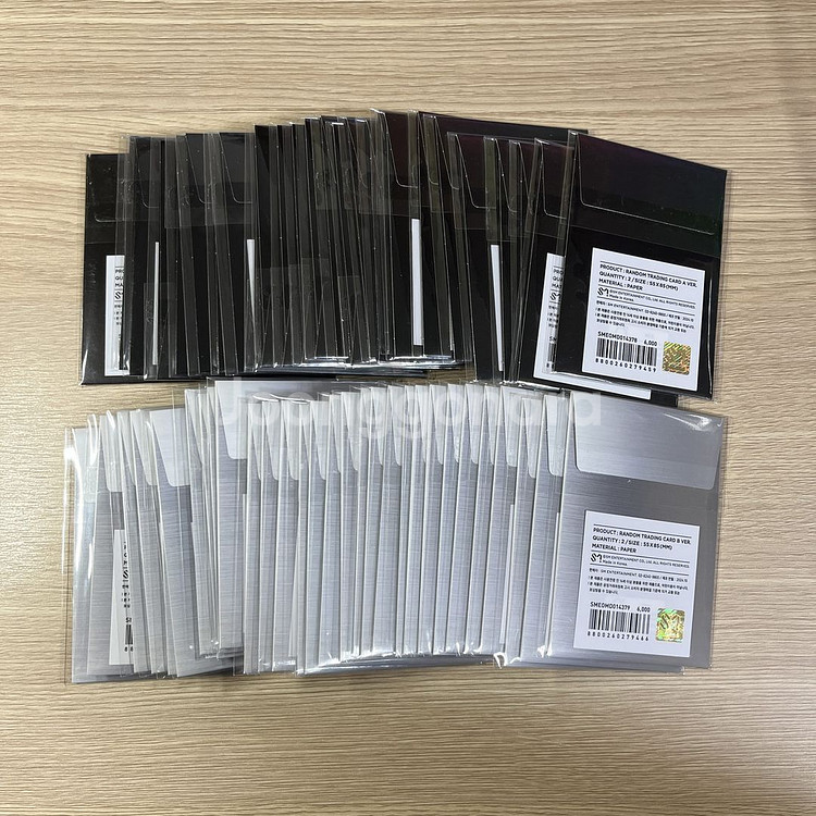 에스파 위플래시 미개봉 새상품 트레카 포카 트레이딩카드--1