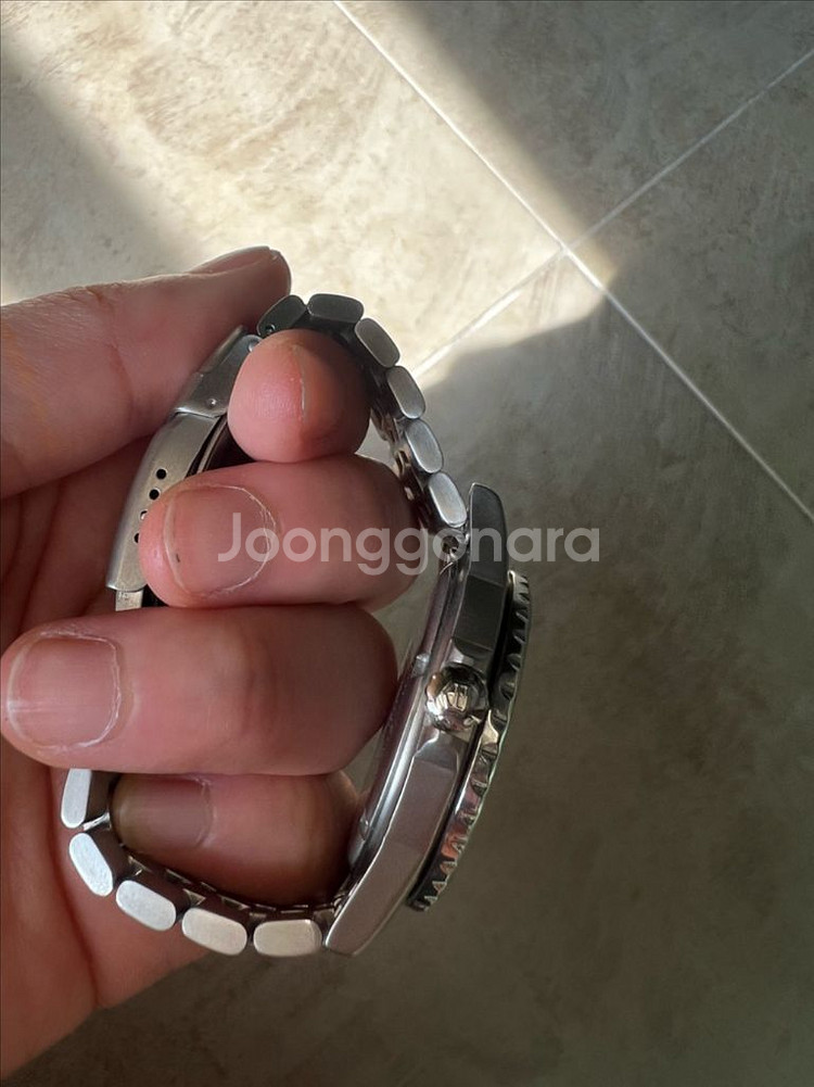 태그호이어 다이버 워치 그린 커스텀 섭마st 상태 최상--6