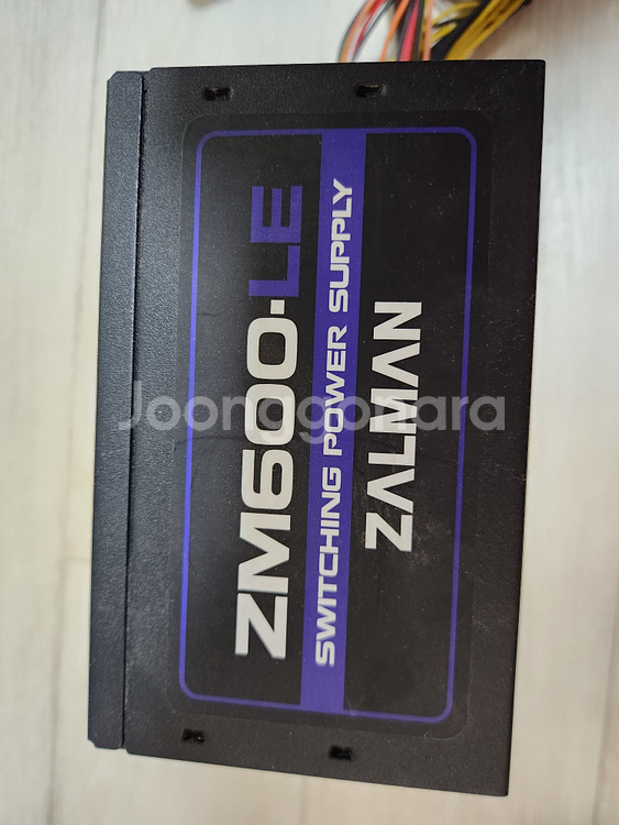 잘만 ZM600W-LE 파워 팝니다.--1