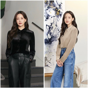 [조르쥬 레쉬] 벨벳 셔츠 2종