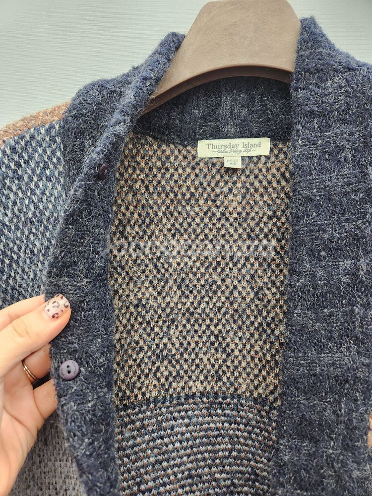 Thursday Island 써스데이 아일랜드 롱가디건--4