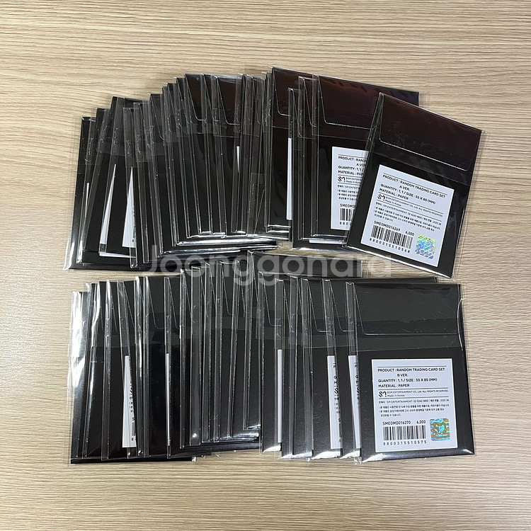 에스파 더티워크 미개봉 새상품 트레카 포카 트레이딩카드--1