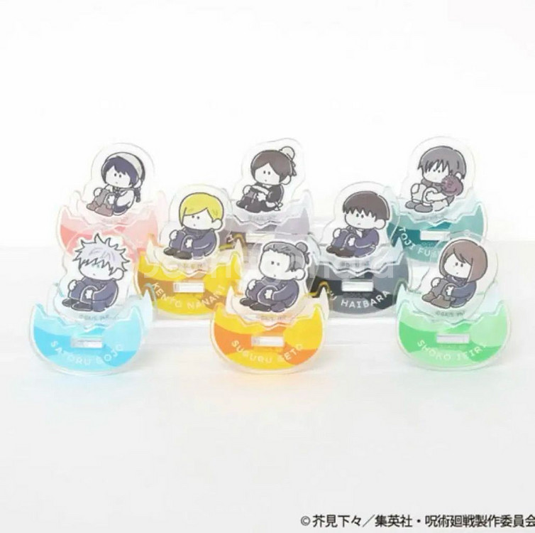 주술회전 유라유라 미니 아크릴 스탠드 일괄--0