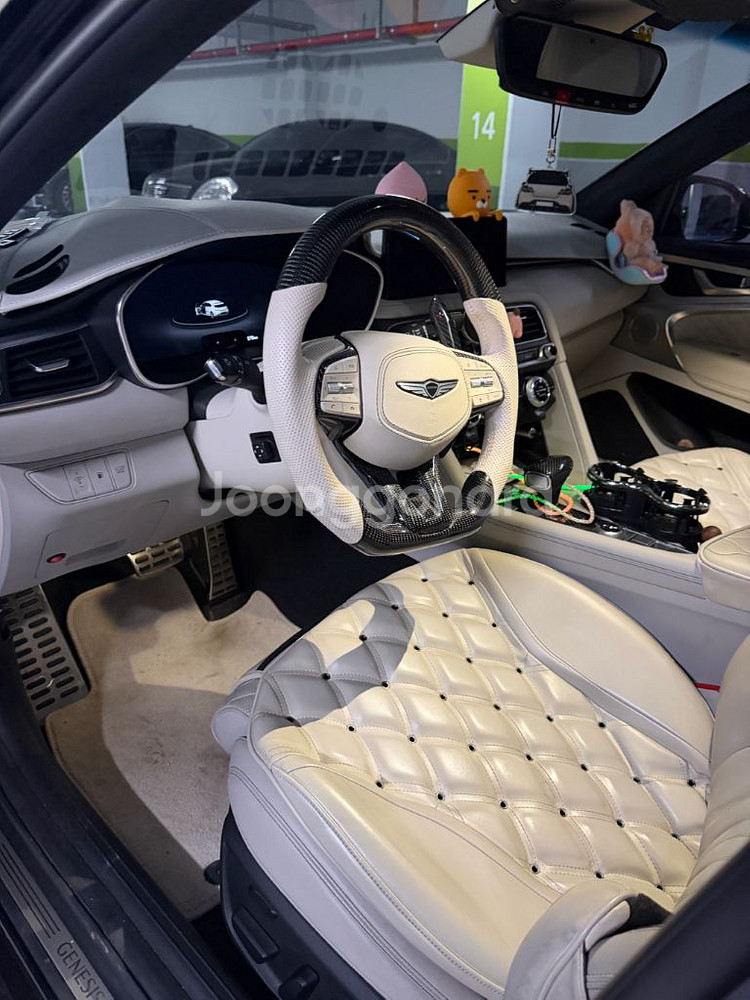 G70 카본 D컷 핸들+신형 에어빽--0