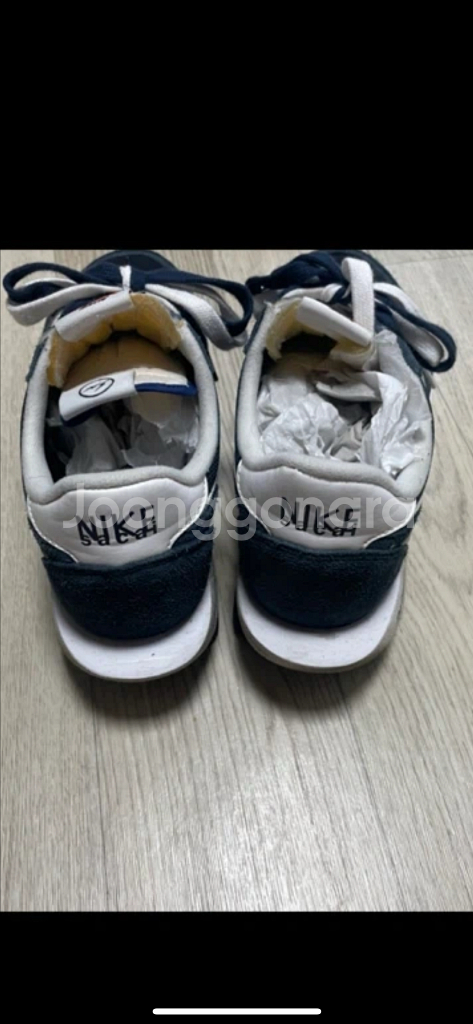 나이키 사카이 프라그먼트 네이비 275 판매합니다--1