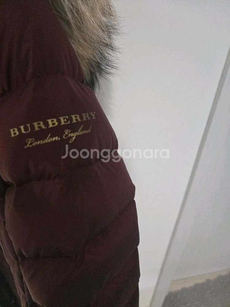 버버리 패딩 (라임필드/라임하우스)--1