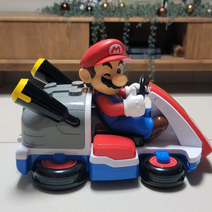 닌텐도 슈퍼마리오 카트 팝콘통 피규어