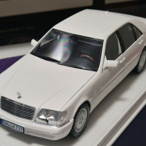 1:18 노레브 벤츠 S600(w140) 화이트