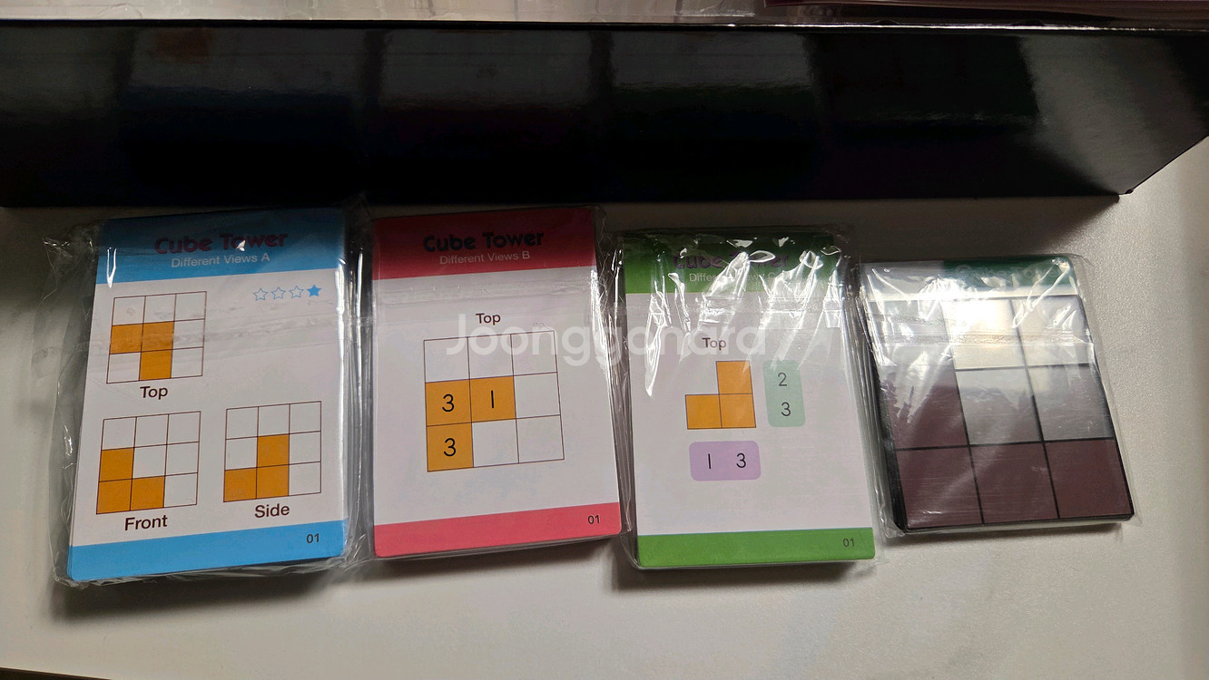 플레이팩토 큐브타워 보드게임 교구와 워크북--5