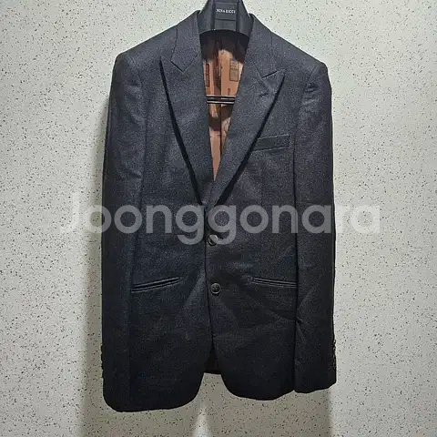 38,30) 커스텀멜로우 정장 셋업 울슈트 다크그레이--0